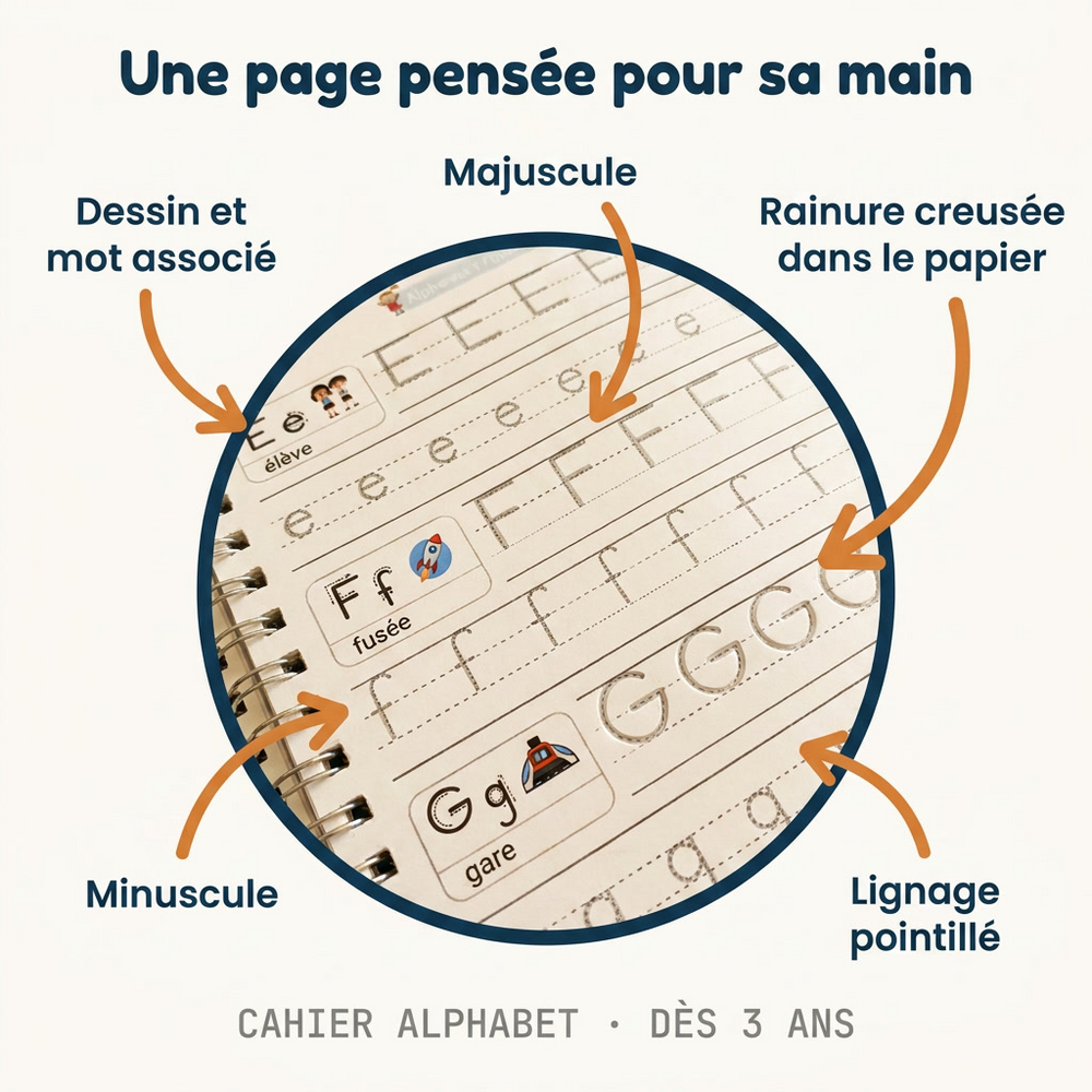 Des cahiers qui ne ressemblent à aucun cahier d'écriture